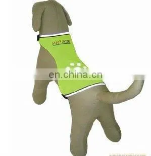 Pet Auto reflective polyester Safety Vest