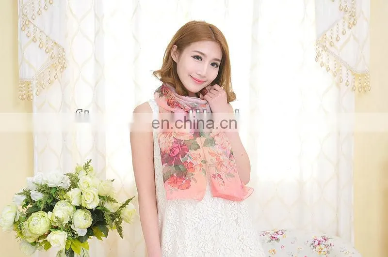 Popular Summer Scarf Fashion Style Chiffon Sillk Scarf