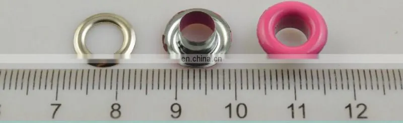 For shoe wholesale colored pink grommets