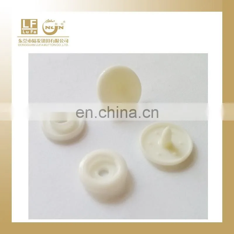 #1010 cheap cheap cheap high quality white plastic snap fasterner for umbrella and raincoats