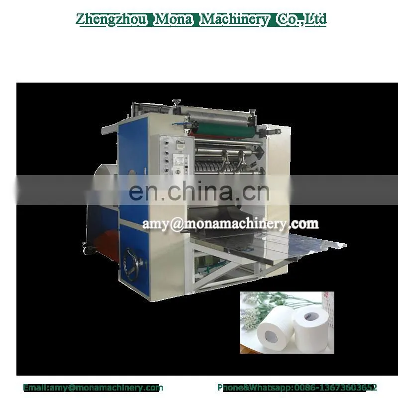 Waste paper recycling 1880mm 5-6ton/day high speed tissue toilet paper machine production line