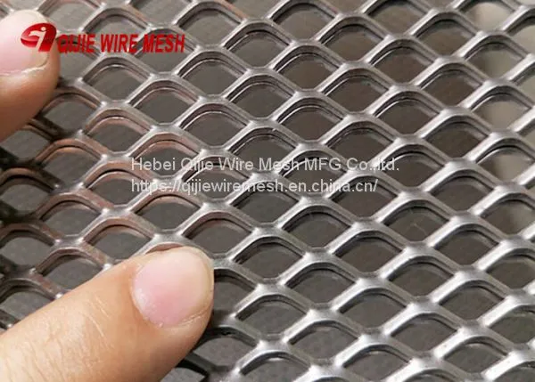 Balcony Roof Gutter Guard Aluminium Expanded Metal Mesh Flooring ISO SGS