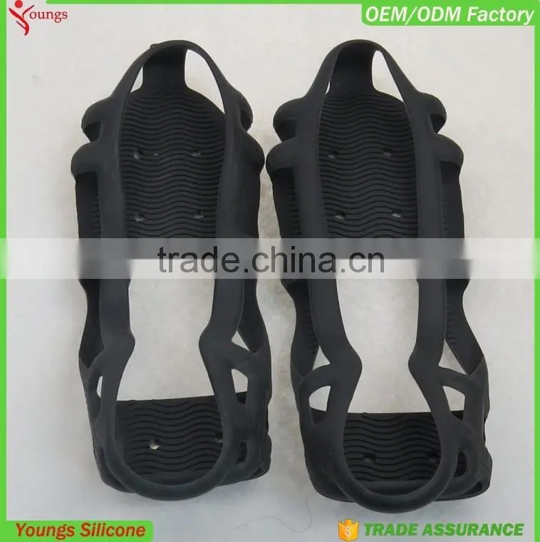 2016 eco-friendly anti-slip ice grip shoe covers