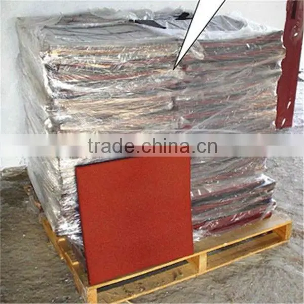 anti slip gym rubber mat with EN1177