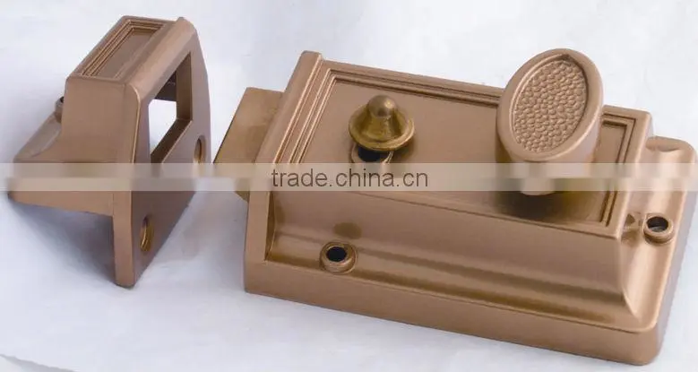 564YP:TRUST Zinc Alloy shell Brass Night Latch.