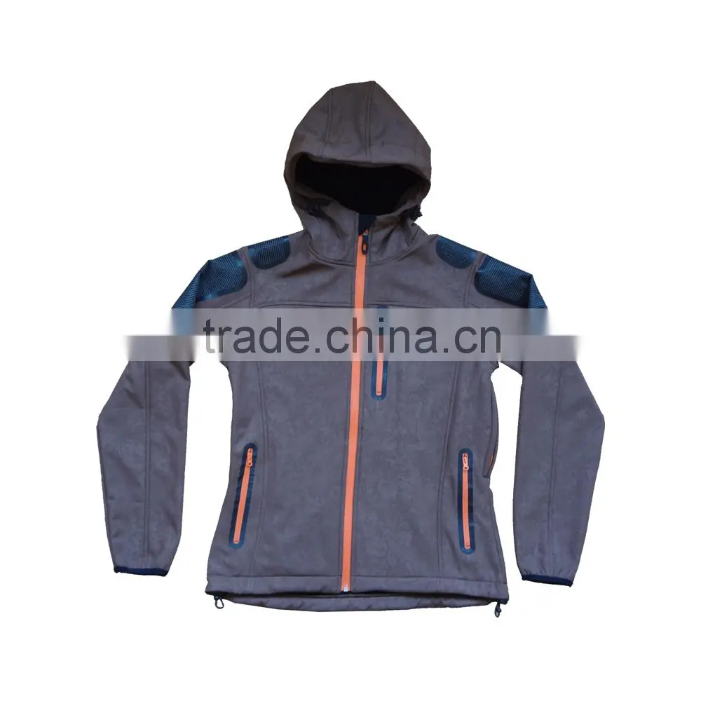 Seam tape softshell jacket for men