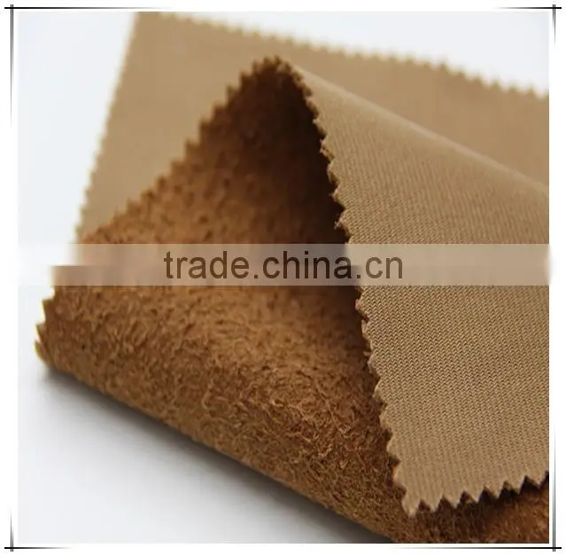 100%Polyester Pu Coating Fabric nylon flock powder
