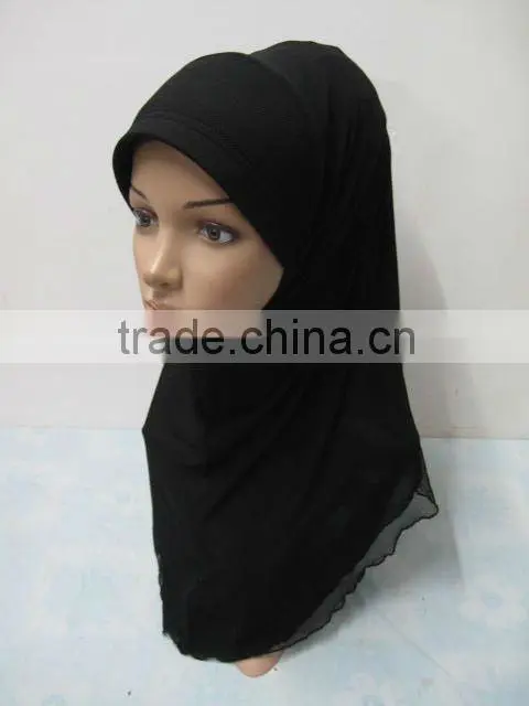 A556 Fashion modern HIGH QUALITY ISLAMIC HEADSCARF ONE PIECE LONG MUSLIM HIJAB
