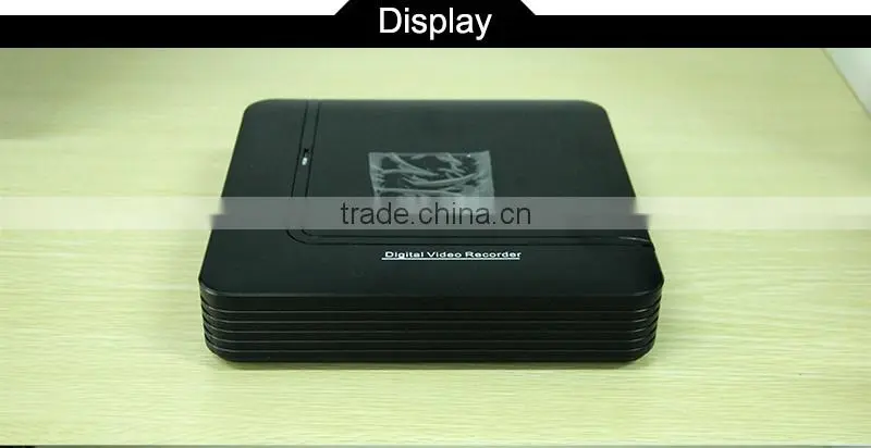 VGA, HDMI HD Display Full Real-time Playback 3in1 Dvr Hvr Nvr 8CH Mini CCTV Analog HD Network Dvr