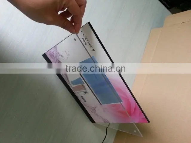 acrylic display stand with lcd screen