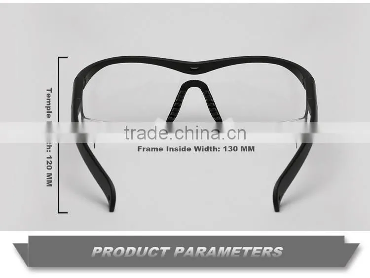 Hot new products for 2016 summer custom industrial dustproof safety glass eye protection onion cutting goggles