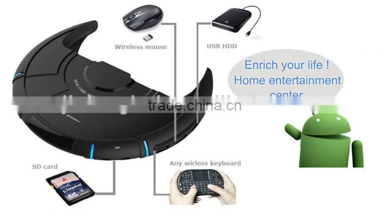 AML8726 M6 tv box support XBMC and IPTV android tv box dual core amlogic m6 android 4.1 tv box