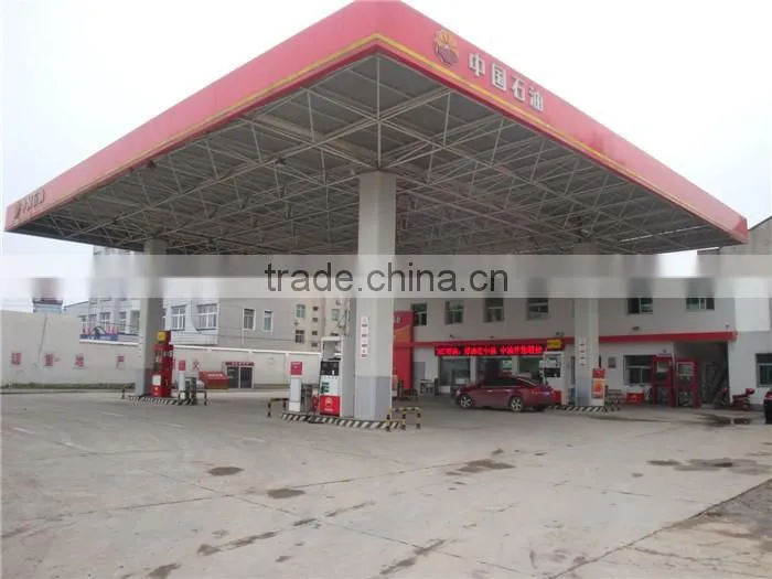 Prefab Space Grid Structure Gas Filling Station