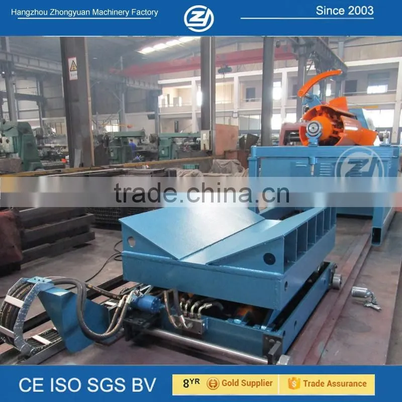 10 Ton Hydraulic Uncoiler with coil car