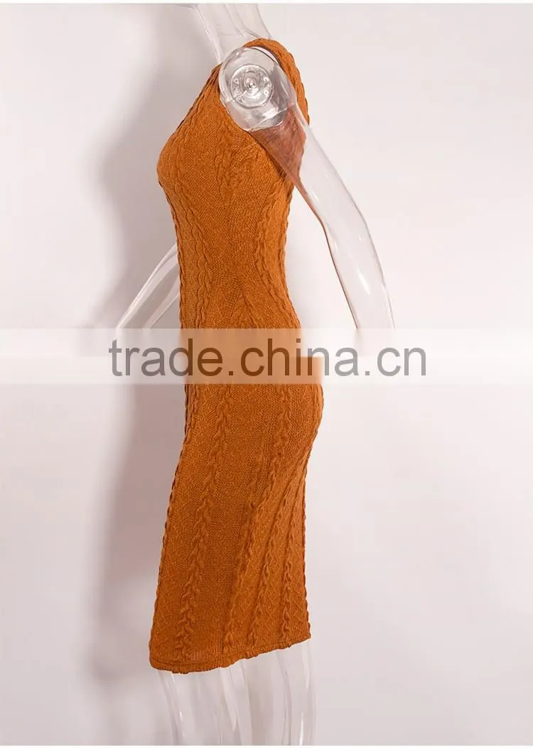 Sleeveless Evening Dress Sex Fashion Dress Slims Casual Dress