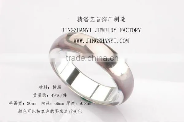 Glossy effect Resin quality Bangle