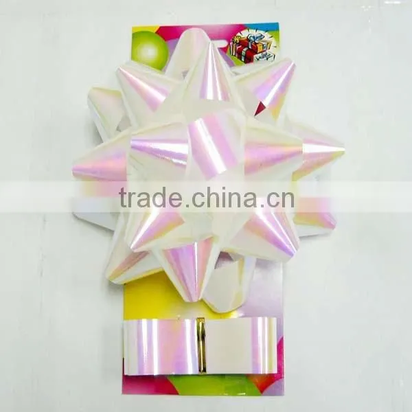 2015 New Design Colorful Ribbon Star Bow, Packing Ribbon Ggg and Spool bows for celebration christmas