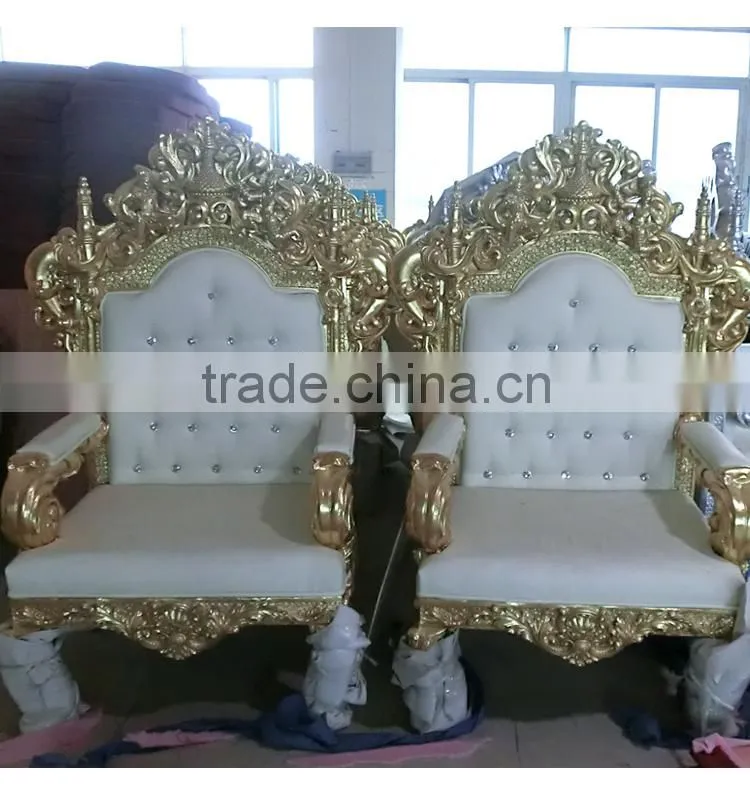 Noble Royal Wedding Throne Chairs