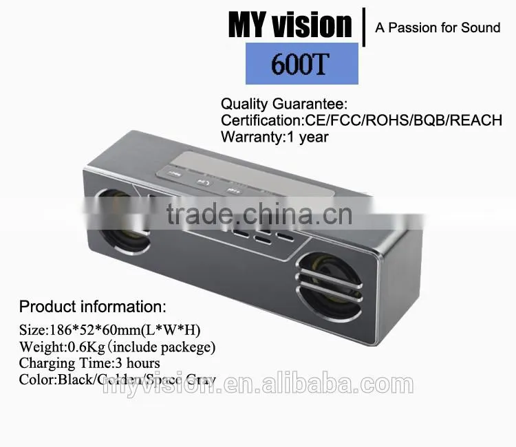 2*5W power output Professional portable powered speaker for mobile phone and mp3 player