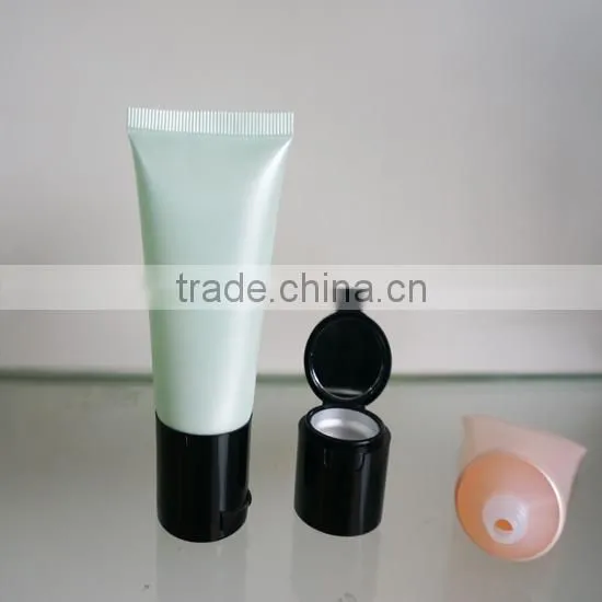 PE Flip caps plastic colorful packaging tube
