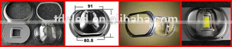 150W Led Optical lens Borosilicate glass bat wing spectrum curve