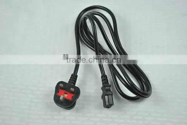 UK standard Pro Electric AC Power Cable Plug To IEC Power Cord EC005-5M/1. 5