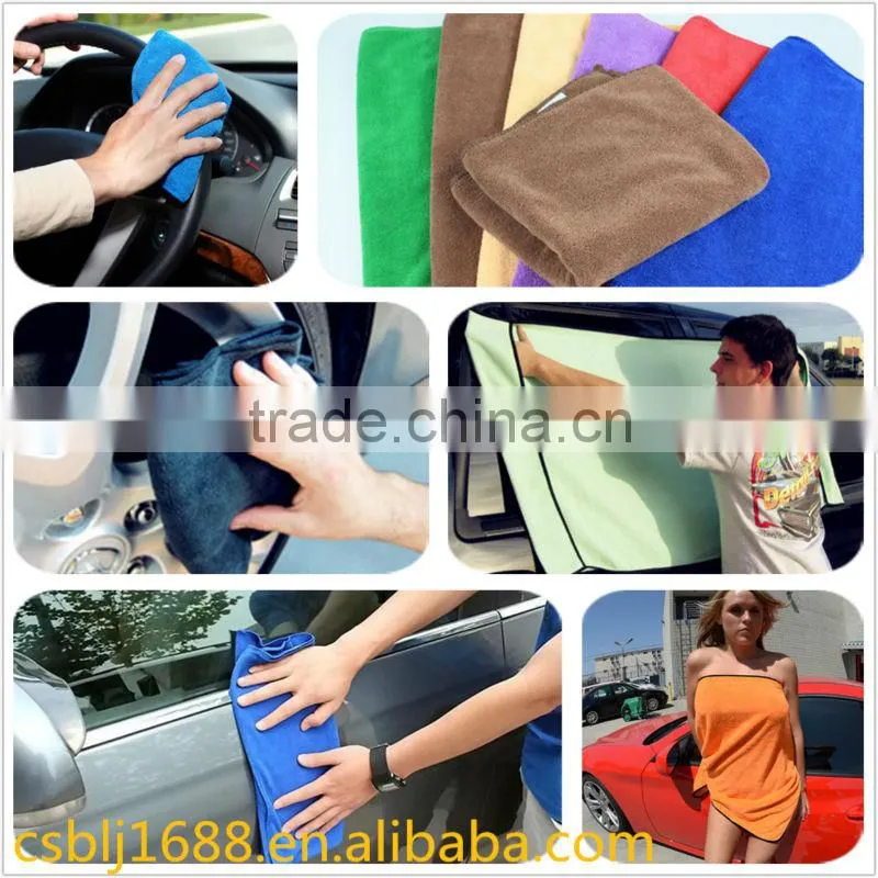 Hot Sale Microfiber Car Cleaning Towel Super Absorbent&soft Scratch-free