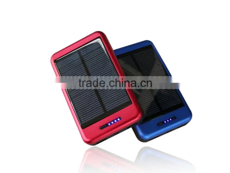 New products 5000mah solar power bank charger
