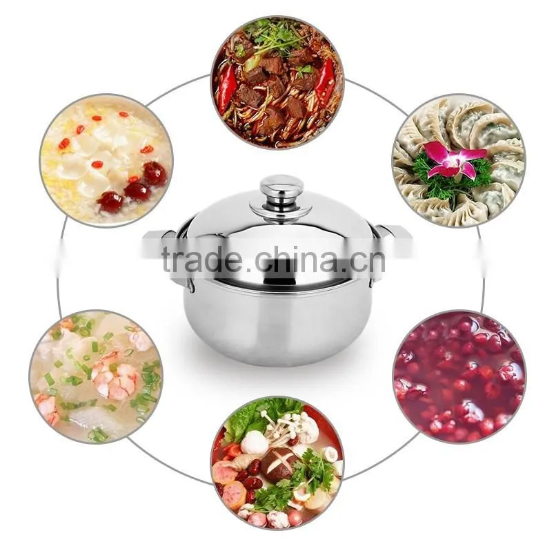 hot sale stainless steel kitchen appliance cooking pot set/ soup & stock pots type