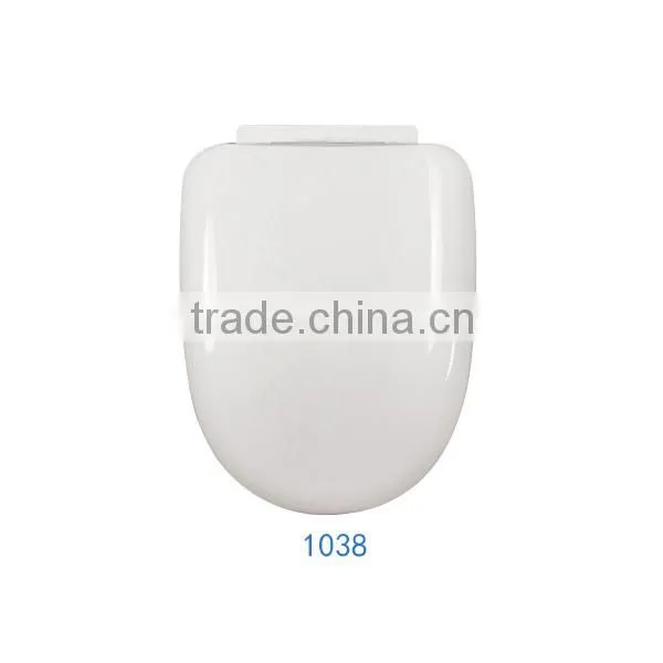Made in China decorative duroplast bath PP western baby d shape family toilet seat cover