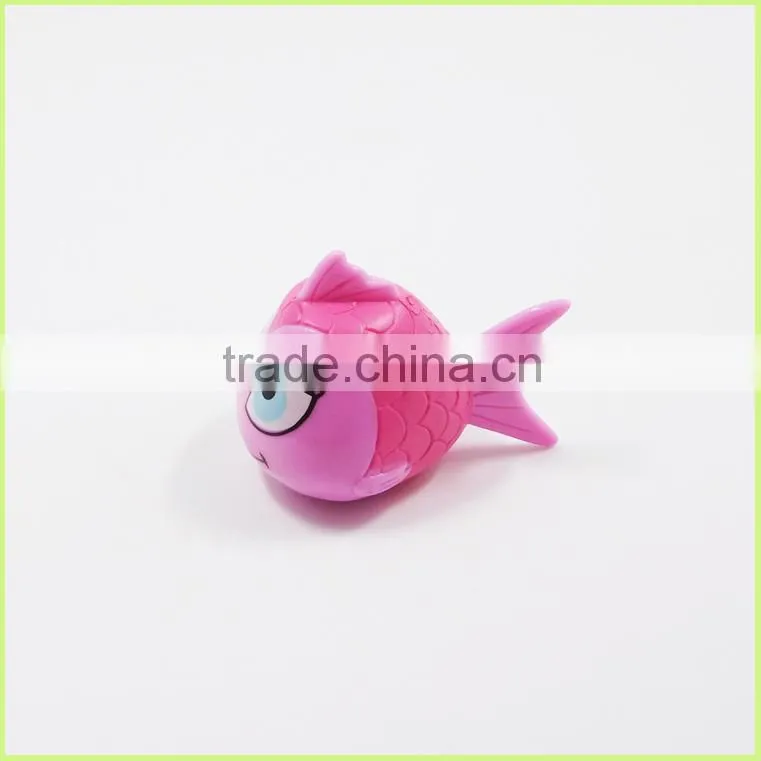 Special Cute Cartoon 3D Small Plastic Figures Small Plastic Fish Model