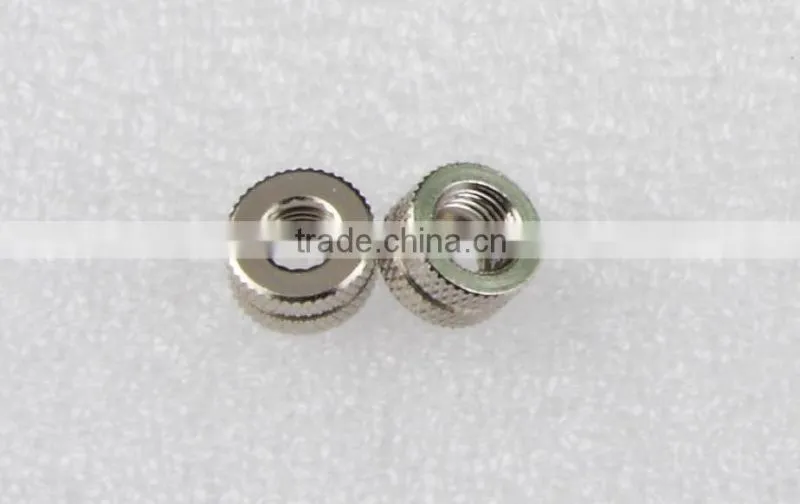 Car Nozzle nut brass knurled nut