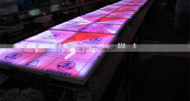 disco led dance floor led brick floor RGB color changeable Bar led floor nightclub decoration led dance pool
