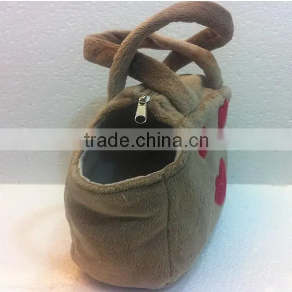 plush bag/plush toy bag/kids plush bags