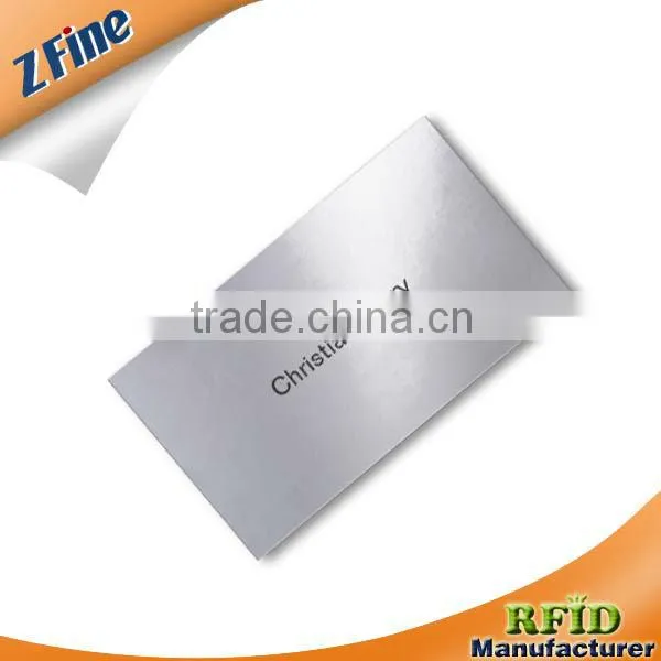 Competitive price black metal business cards&cheap metal business cards&smart ccard