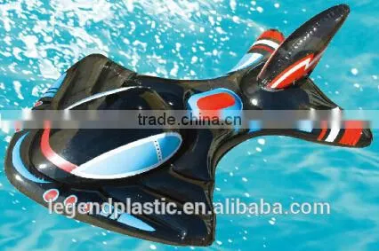 pvc Inflatable kids floating motor rider