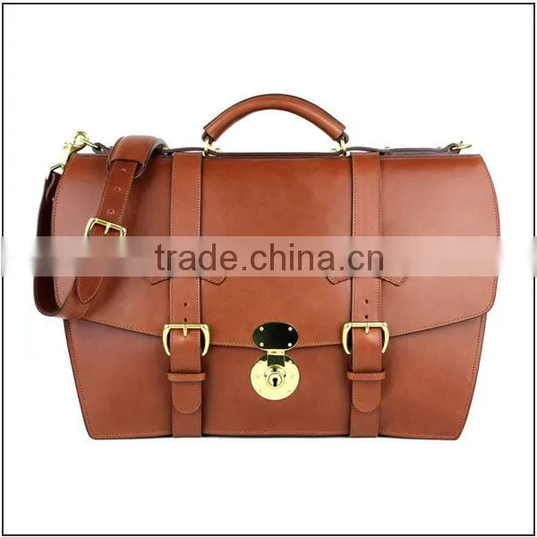 Custom handmade ladies leather briefcases small briefcases for men