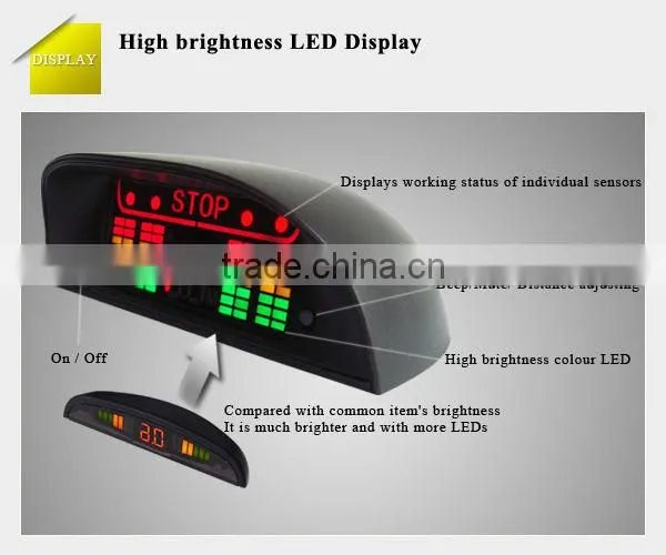 Backup sensor auto car system for parking