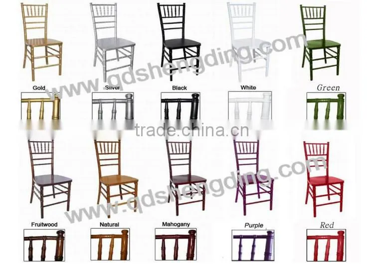 Luxury wedding chair/wedding tiffany chair/wooden dining chair
