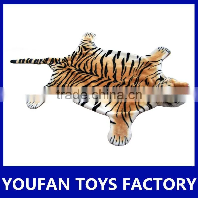 3d carpet lifelike plush tiger fur carpet