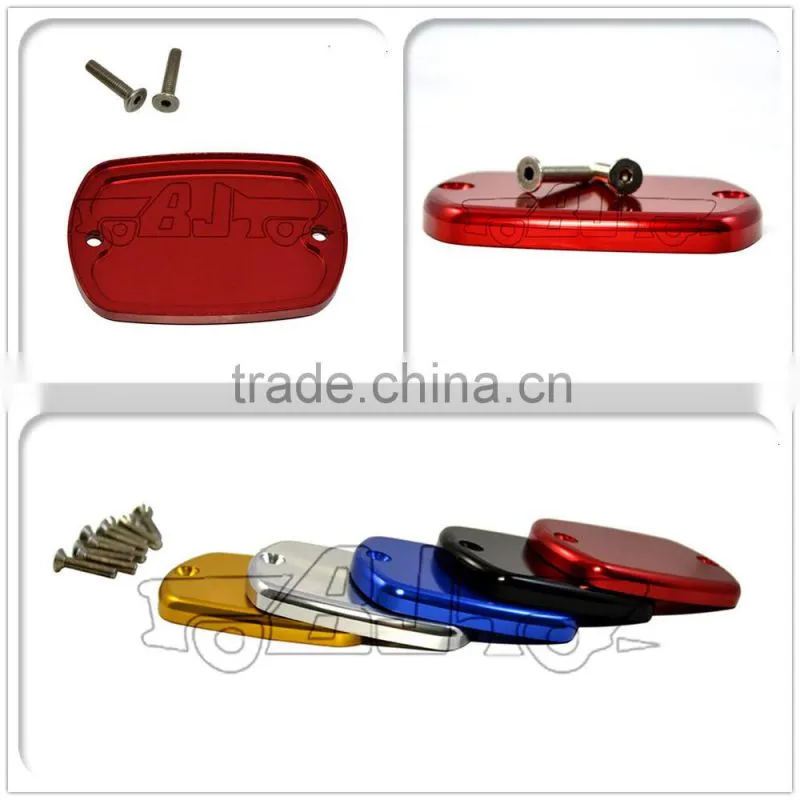 BJ-OC-006C New arrival Red T-MAX 500 530 motorcycle front brake reservoir fluid cover cap