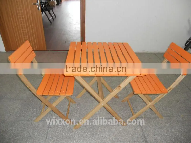 Wooden Folding Garden Table Set,Chair Set,Wooden Bistro Table Set,Bistro Chair Set,Patio Wooden Table Set,Garden Chair Set