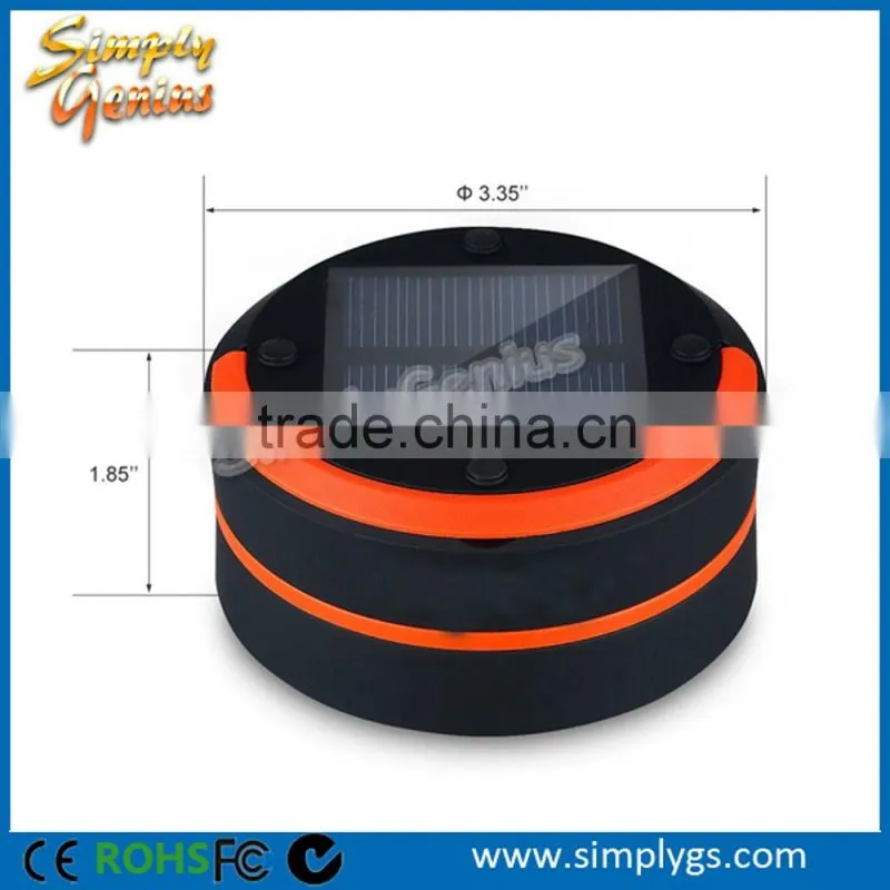 140lumen CE Rohs waterproof portable solar powered outdoor light