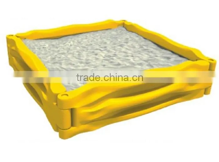 Garden Fun-Play Kids Outdoor Plastic Sandbox Toy,Sandbox with Cover Canopy,plastic sandbox With Lids For Sale LE.SS.001