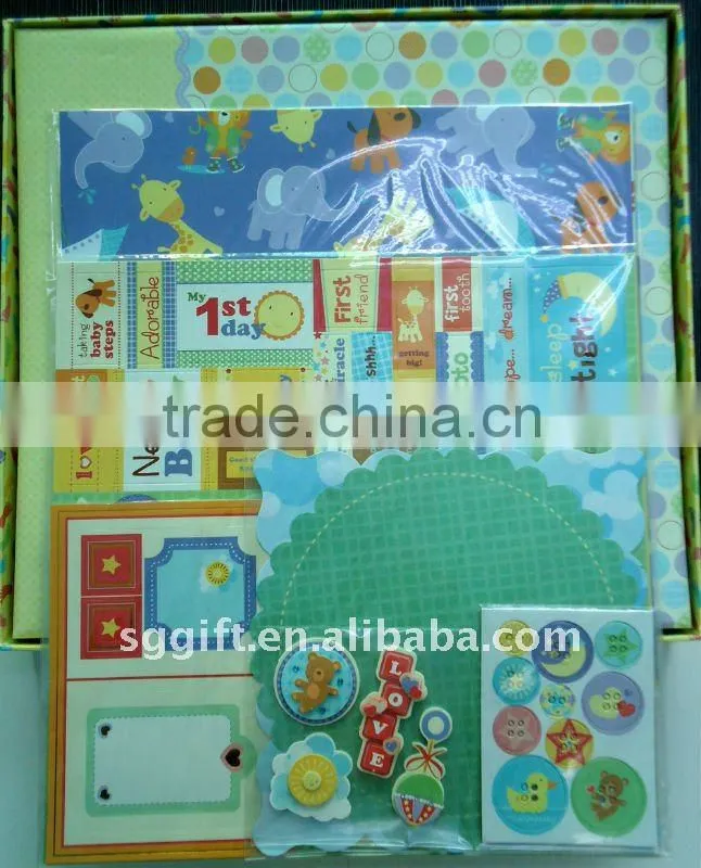 12*12 Boxed Scrapbook Album Kit