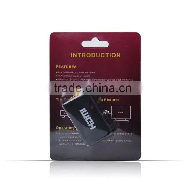 30m hdmi amplifier HDR0101 HDMI 1.3b rated with 2D & 3D