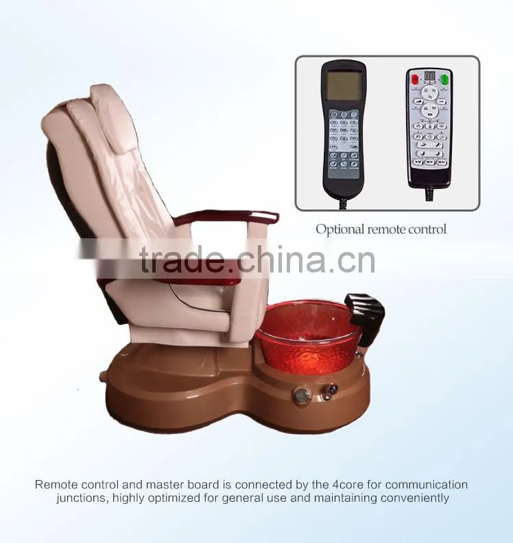 beauty salon FRP basin red chair