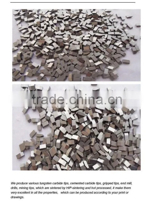Carbide saw tips