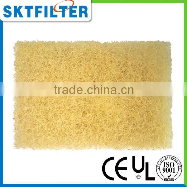 2014 yellow most popular bio filter mat for aquarium or swimming pool