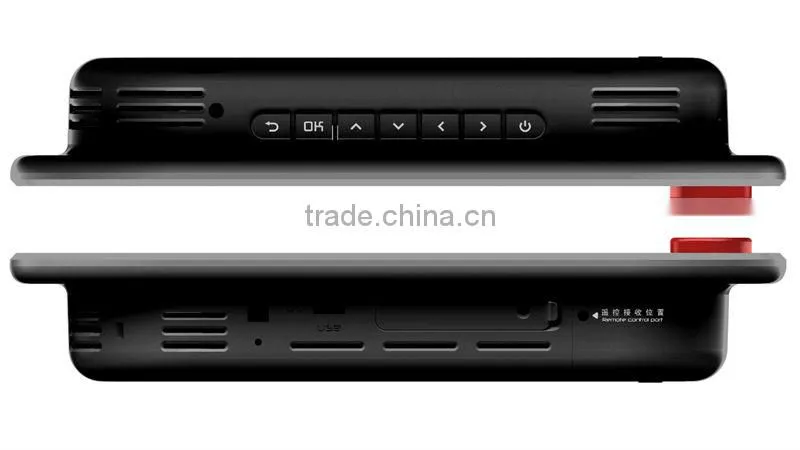 9" lcd battery powered tft lcd monitor with press button